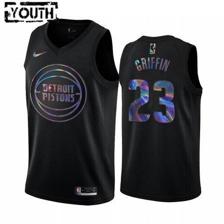 Kinder NBA Detroit Pistons Trikot Blake Griffin 23 Iridescent HWC Collection Swingman